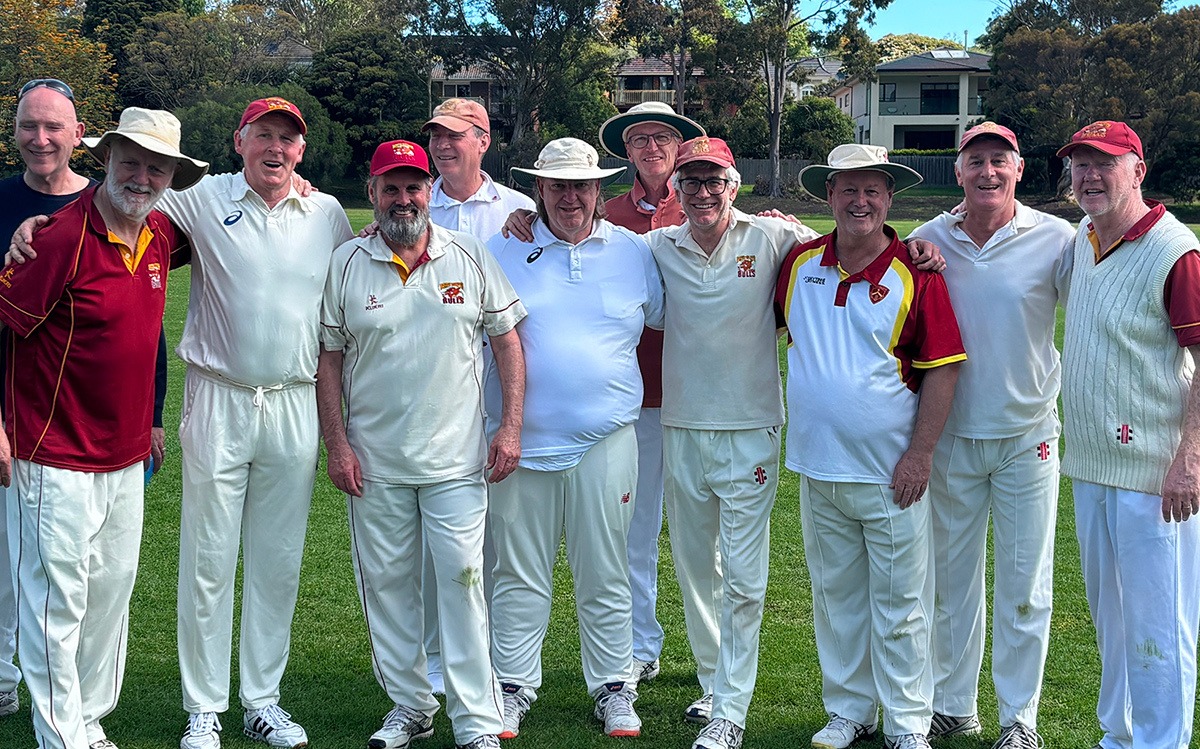 Veterans leader for North Balwyn Cricket Club